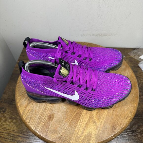 Nike Air Vapormax Flyknit Shoes Mens Size 11 Purple AJ6910-502